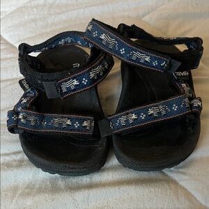 Teva Kids' Navy and Black Sandals size 2-3